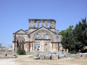 The Church of Saint Simeon Stylites in Aleppo, Syria, is considered to be one of the oldest surviving church buildings in the world. / Wikimedia Commons