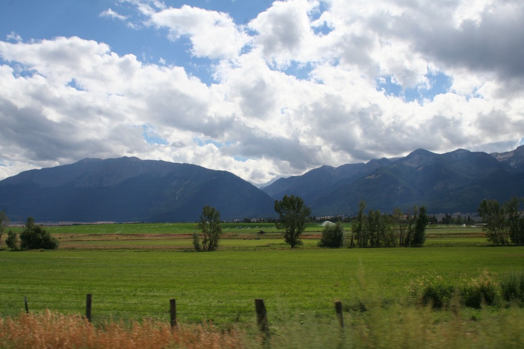 A farm near Enterprise, home of Hells Canyon Mule Days. Wikimedia Commons