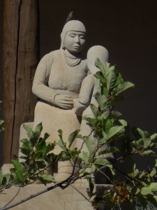 On the plaza, Museum Hill, Santa Fe. Photo: Joshua Hicks